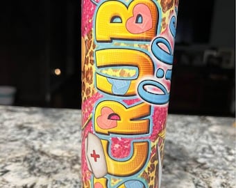 Scrub Life Tumbler 20 oz