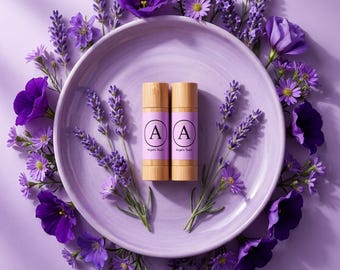 Lippenbalsam Bio mit Bienenwachs und Sheabutter, Ganz Natürlich, Handgemacht, Feuchtigkeitsspendend und Pflegend, 2er Pack