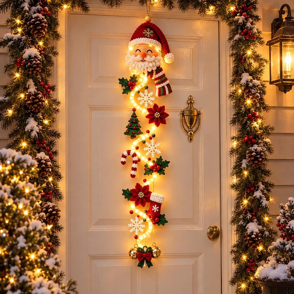 Weihnachtsdeko türrahmen