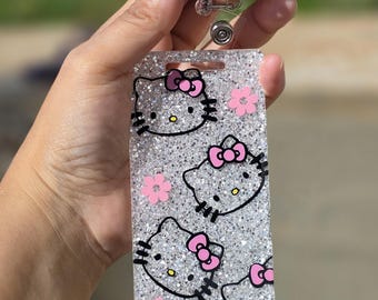 Cat badge buddy set