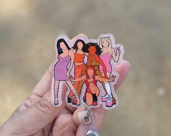 Spice girls badge reel