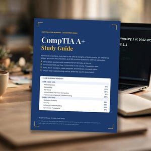 CompTIA A+ Study Guide 220-1201 and 220-1202, 150 Practice Questions, Exam Prep, Answers and Rationales