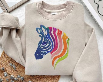 Zebra Embroidery Design Patch | 5x5 | 7x7 | Inch Machine Embroidery File (Digital Product)