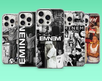 Eminem Handyhülle Hip Hop Rap Legend Aesthetic Cover für iPhone 17 16 15 14 13 Samsung S26Ultra S25 S24 S23FE A56 A17 A16 Pixel 10a 9Pro