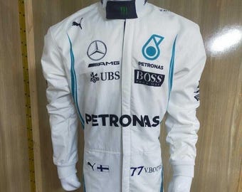 Traje de carreras de karting F1 PETR0NAS - Indumentaria/atuendo de carreras de karting CIK/FIA Nivel 2 + Regalos gratis