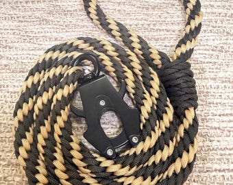 Heavy Duty Paracord Dog Leash – Tactical, Durable, Training Lead