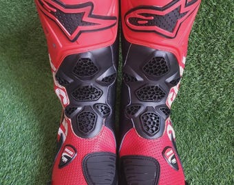Ducati CORSE V6 Air Riding Boots Men CE Armored Sport Motorcycle Racing Boots