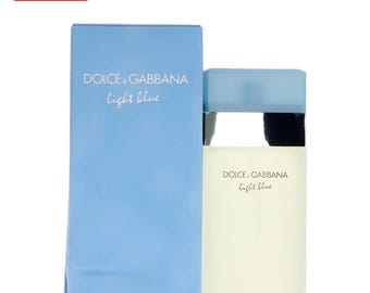 Dolce & Gabbana Light Blue Eau de Toilette for Women 3.3 oz (100ml) | Fresh Citrus Floral Perfume | Luxury Designer Fragrance