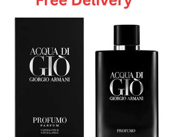 Acqua Di Gio Profumo Men's Parfum Spray: Fresh Woody Fragrance 3.4 oz