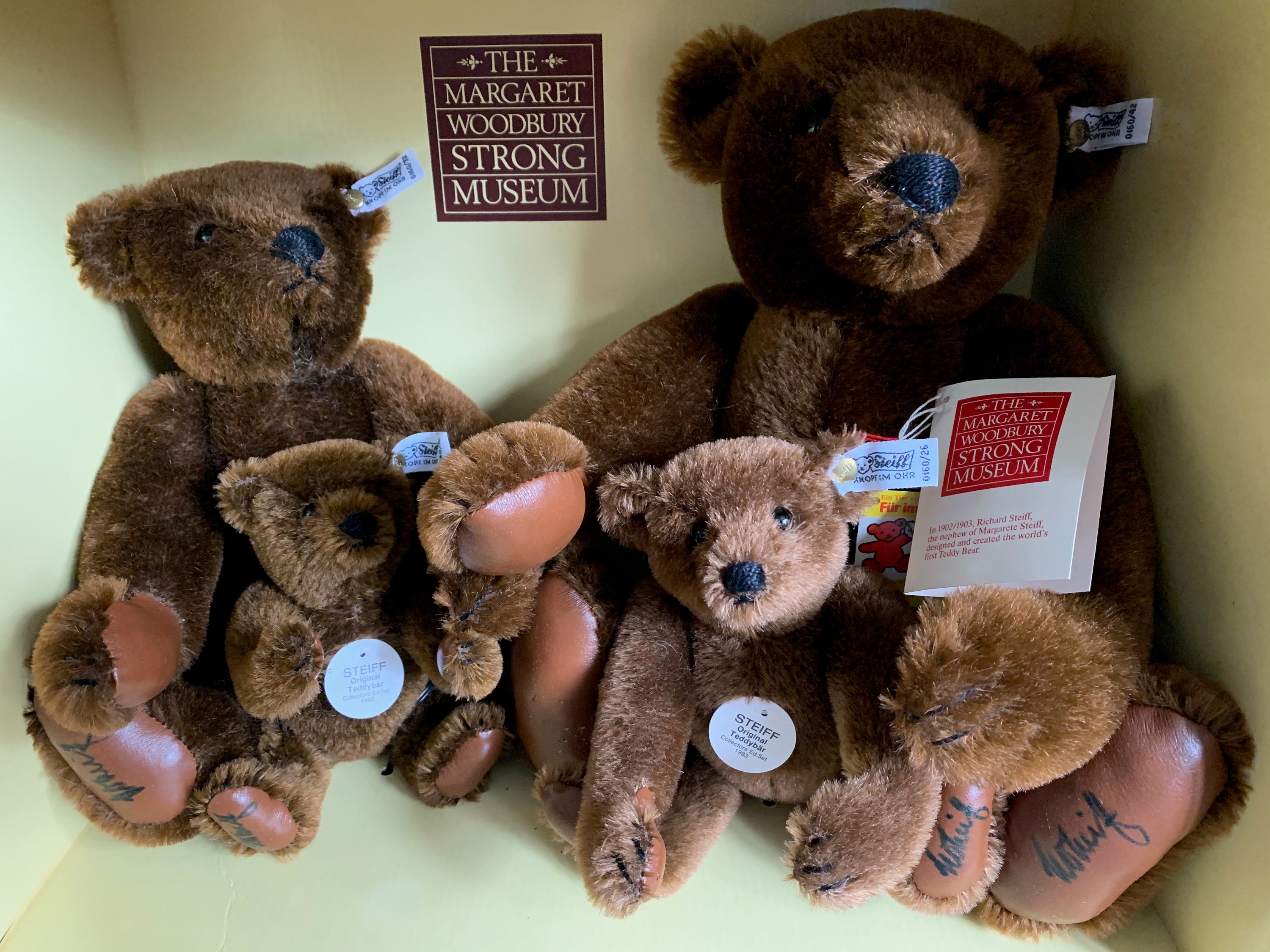 Steiff Museum Bears - Etsy