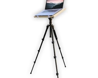 77" 2-in-1 Camera Tripod and Laptop Stand