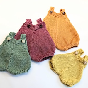 Waldorf Pop Romper Breipatroon – DIY Poppenkleding Tutorial – 4 Maten Handgemaakt Poppenpak