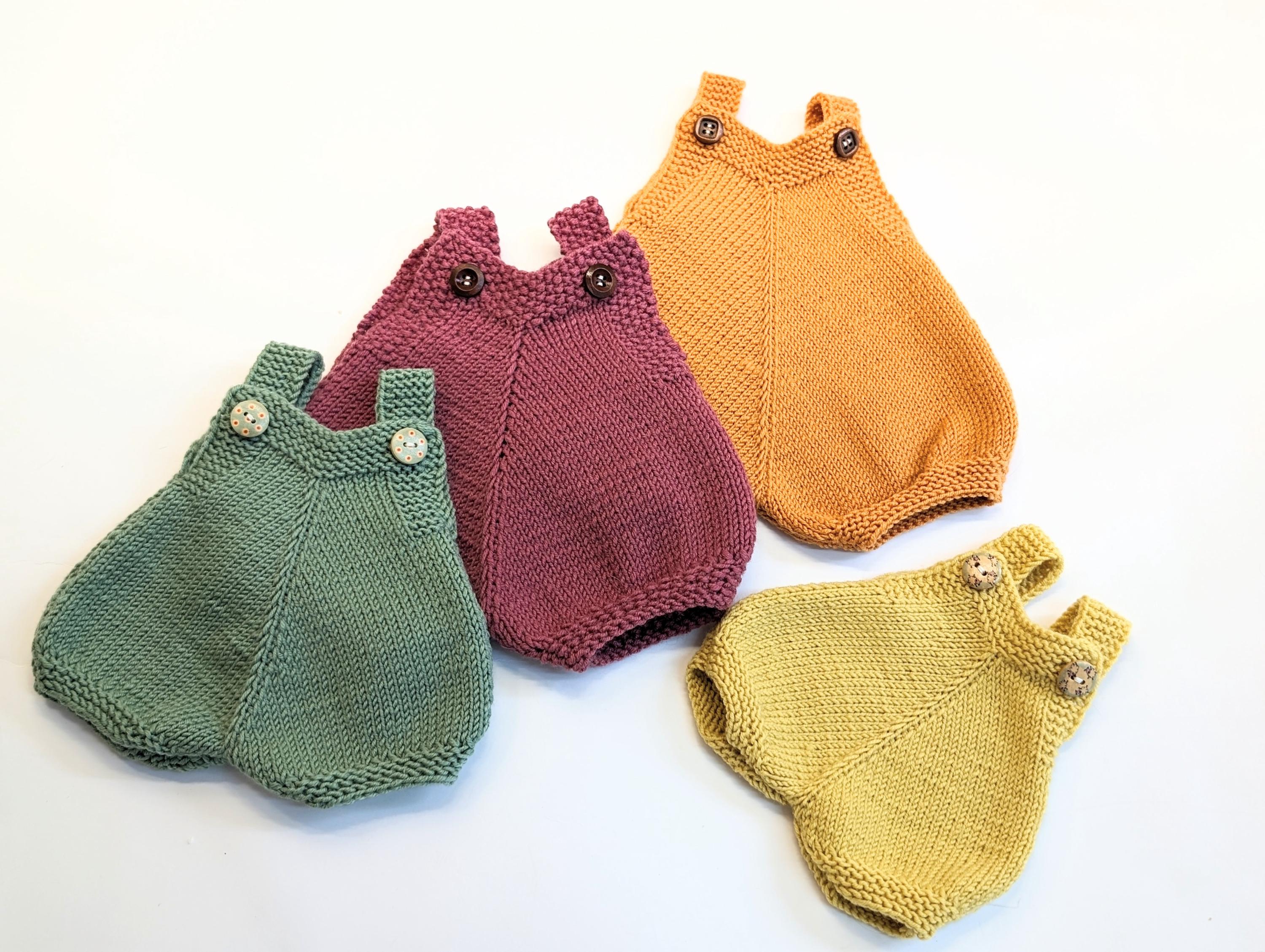 Waldorf Doll Romper Knitting Pattern – PDF Tutorial Fits 3 Sizes ...