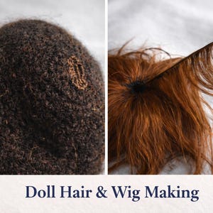 Waldorf doll's wig - Etsy 日本