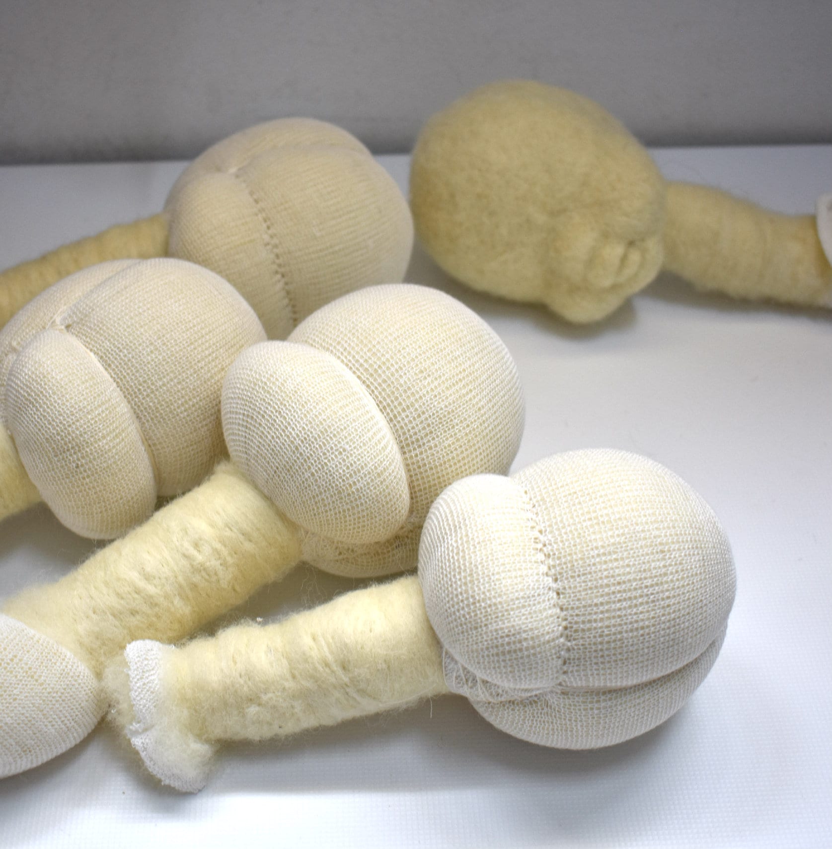 Handmade Waldorf Doll Head: Wool Base for DIY Doll Making