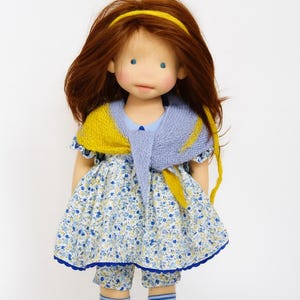 Waldorf Doll Making Tutorial: 18&quot; Sculpted Face Cloth Doll (PDF Pattern)