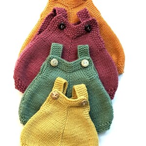 Waldorf Doll Romper Knitting Pattern – PDF Tutorial Fits 3 Sizes ...