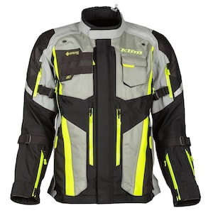 Klim Badlands Pro Adventure Touring Jacket, Men CE Armored Textile Motorcycle Riding Gear
