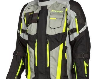 Giacca da moto Klim Adventure, giacca da turismo impermeabile da uomo, abbigliamento protettivo per motociclisti.