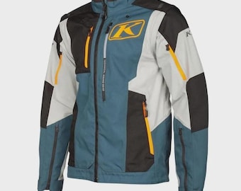 Giacca da moto da avventura stile Klim da uomo, abbigliamento da moto fuoristrada impermeabile, giacca da turismo per motociclisti