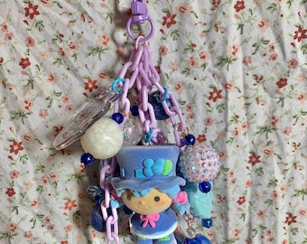 Strawberry Shortcake Lemon Meringue Junk Journal Charm/Bag Charm