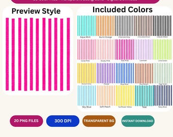 Distressed Striped Png Bundle, Striped Png Bundle, Retro Grunge Striped Backgrounds, Distressed Striped Png, Trendy Striped Backgrounds png