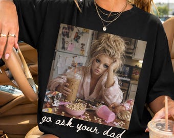 Doll Face Go Ask Your Dad PNG, Disgusting Doll Face Meme PNG, Funny Motherhood Sublimation Design, Trendy Retro Mothers Day PNG