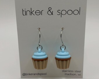 Cupcake Dangle Earrings