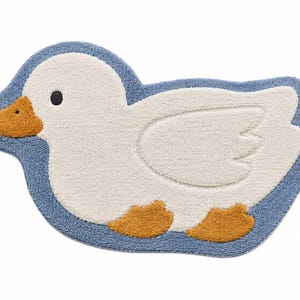 Tapis en laine touffetée faite main, tapis pour chambre d'enfant, tapis de bain pour salle de jeux