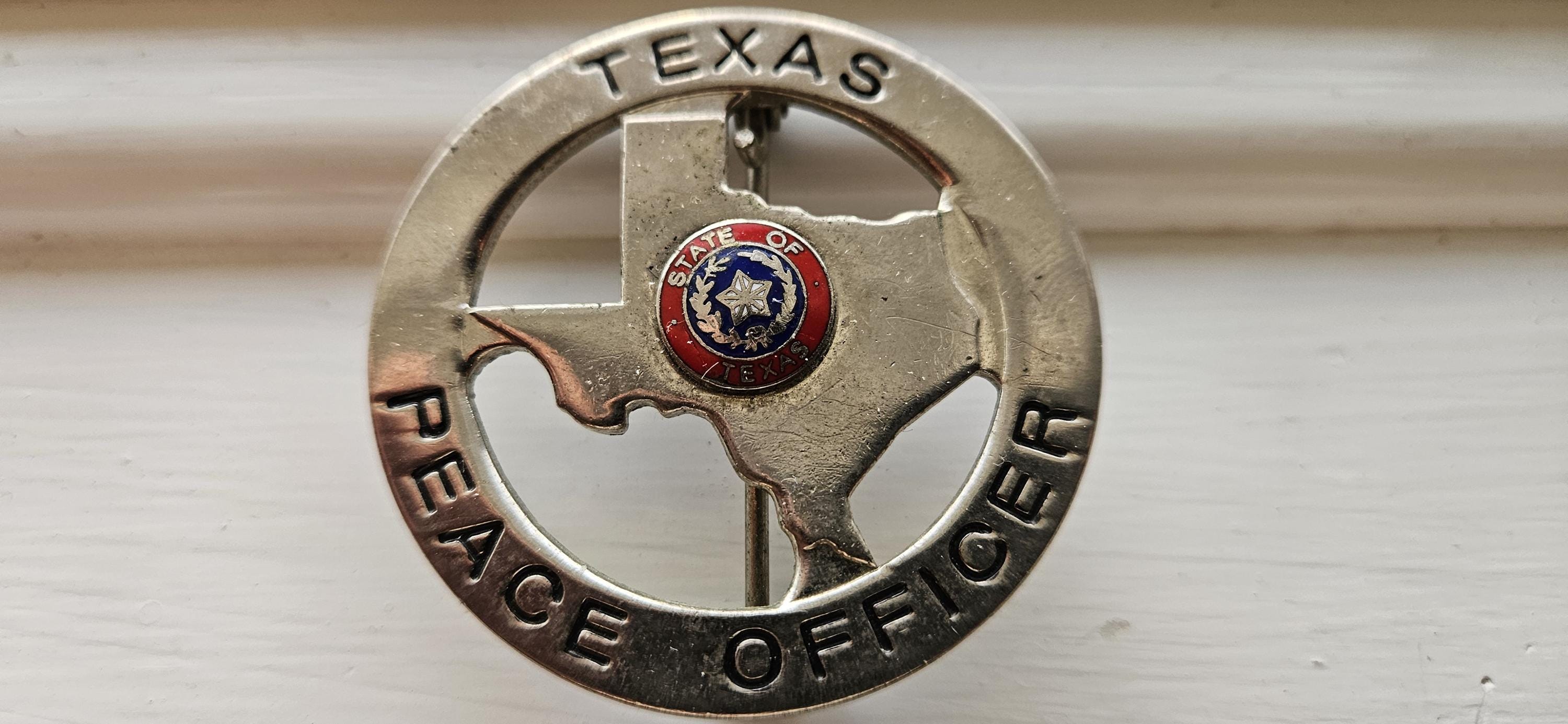 Texas Peace Officer - Etsy