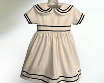 Nautical Style Sailor Dress