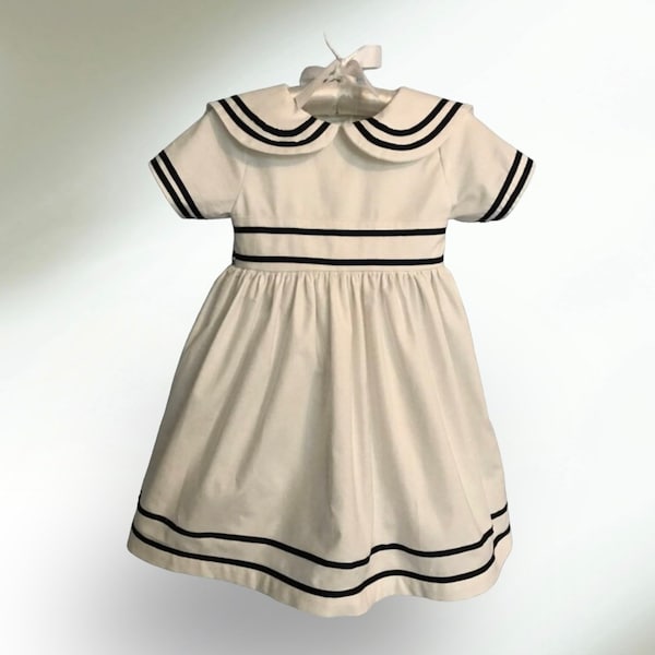 Nautical Style Sailor Dress