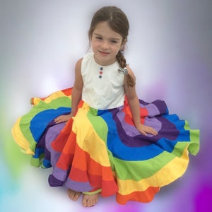 Rainbow Twirl Dress