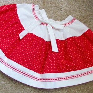 Girls Hearts and Cupcake Skirt with Embellished T-Shirt image 4