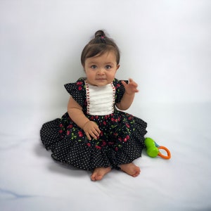 Cherry Pie Pintuck Dress