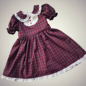 Charlotte Plaid Party Dress