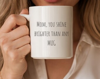 Personalized Mom Mug – Custom Name Coffee Cup, Ceramic Gift