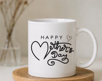 Happy Mother's Day Mug – Ceramic Coffee Cup for New Moms