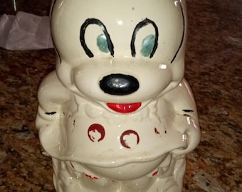 Mickey and Minnie Mouse Turnabout Cookie Jar