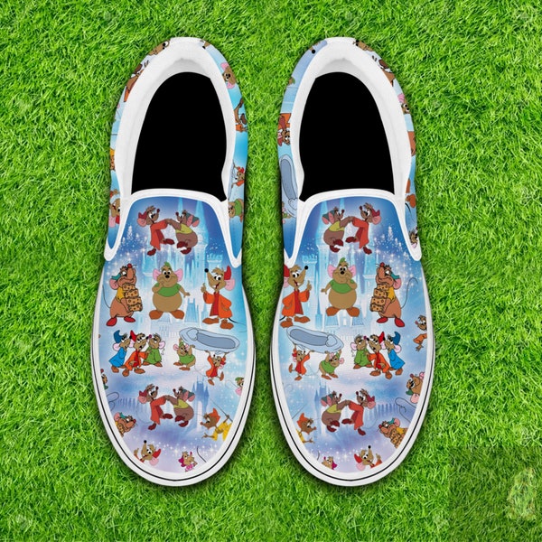 Gus-Gus Hawaiian Slip On Shoes Disney Cinderella Shoes Disney Snacks Disneyland Trip Lookin' Like A Snack Slip On Shoes Cinderella Shoes