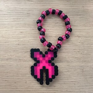 excision kandi with perler charm