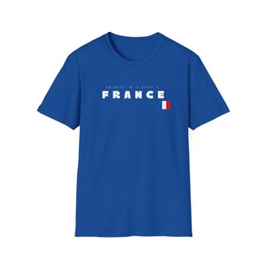 France Soccer Tee, Streetwear Fan Gift, Paris Coordinates Shirt, World Cup 2026 image 7