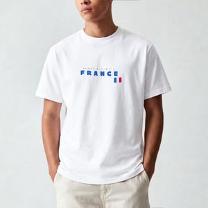 France Soccer Tee, Streetwear Fan Gift, Paris Coordinates Shirt, World Cup 2026 image 4