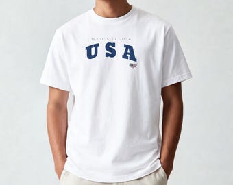 USA Soccer Tee, Streetwear Fan Gift, Los Angeles Coordinates Shirt, World Cup 2026