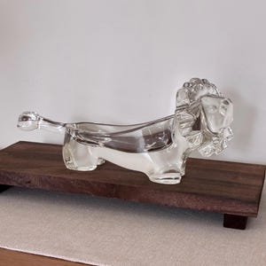 Lion Candy Dish Clear - Etsy