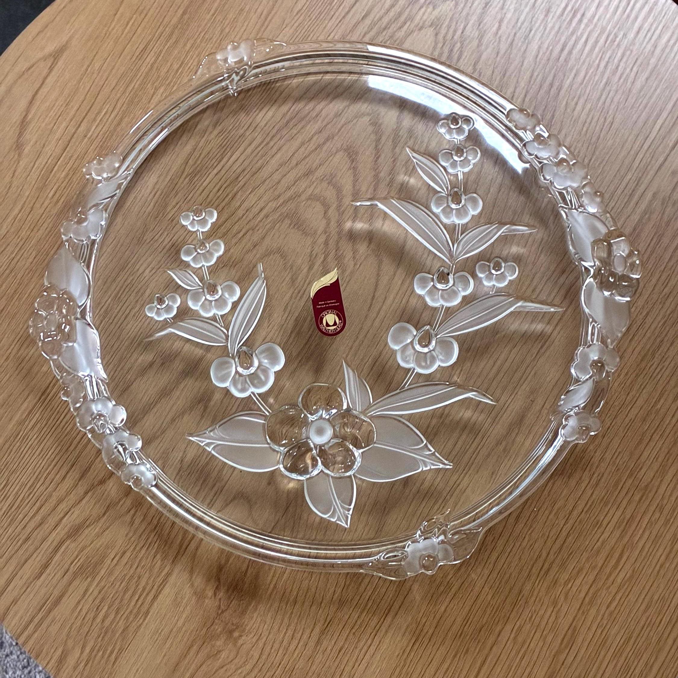 Walther glass platter - Etsy 日本
