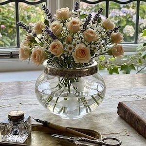 Stuart Crystal Cascade Vases - Etsy