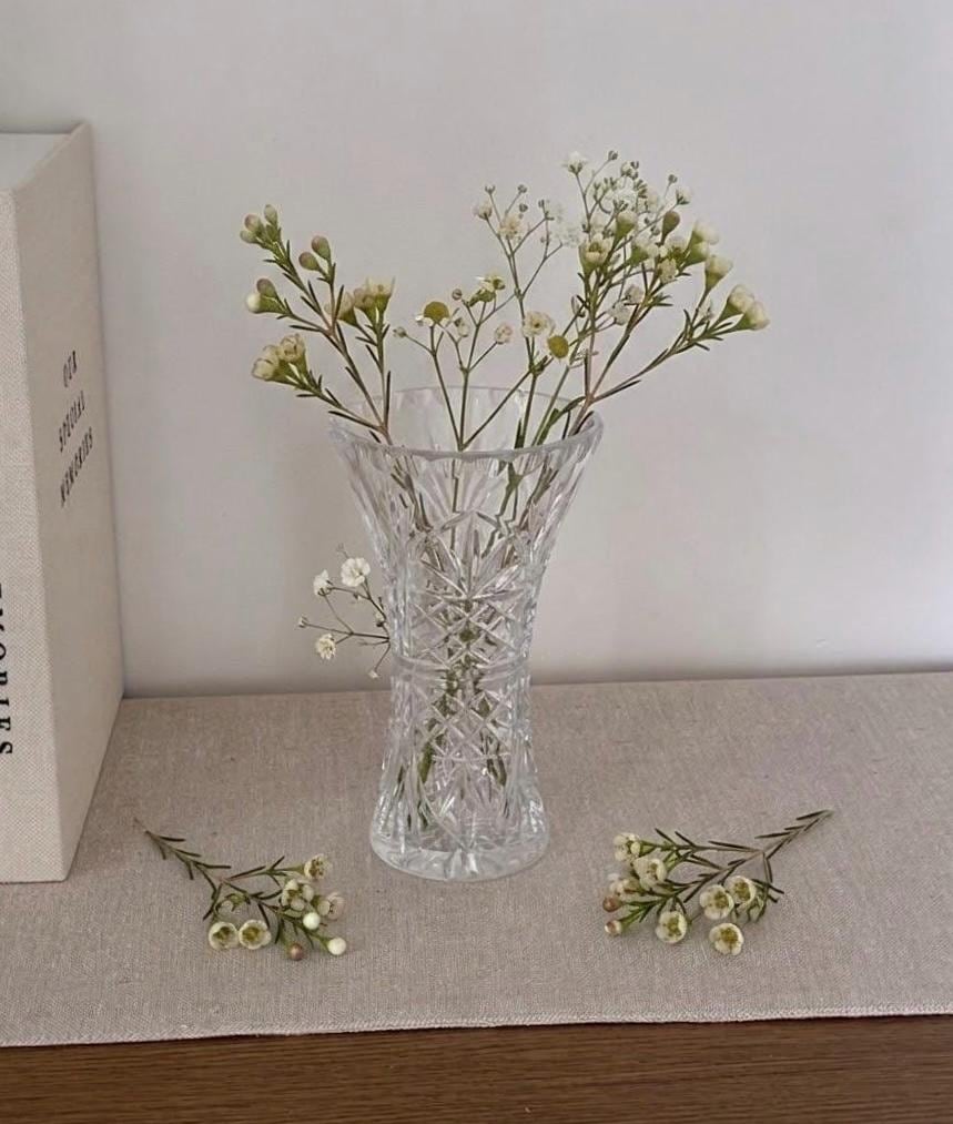 24 lead crystal vase - Etsy 日本