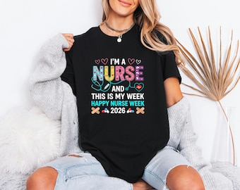 RN Graduation Shirt, Hospital Staff Outfit, Nurse Week 2026 Top, LPN Appreciation Gift, Colorful Medical Tee