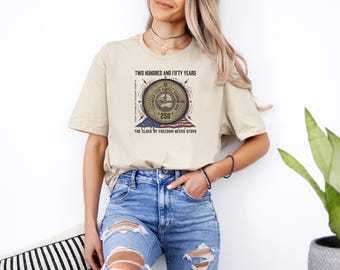 Eternal Liberty Heritage Design, The Clock Of Freedom Never Stops Graphic Tee, USA Independence Legacy Culture Style, Casual Unisex T-Shirt